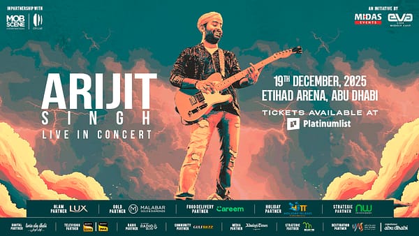 Arijit Singh Live in Concert at Etihad Arena - Desi Events - Image 2