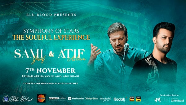 Blu Blood presents Symphony of Stars with Atif Aslam and Sami Yusuf at Etihad Arena in Abu Dhabi - Desi Events - Image 2
