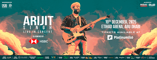 Arijit Singh Live in Concert at Etihad Arena - Desi Events - Image 3