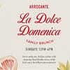 La Dolce Domenica Family Brunch at Arrogante in Dubai - Brunches - Image 2