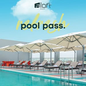Pool Pass at Aloft Muscat – Recently Added Experiences Pool Pass at Aloft Muscat Recently Added Experiences