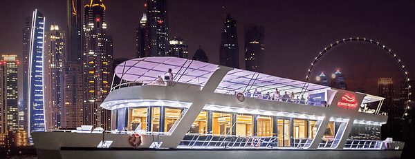 Dubai Marina Dinner Cruise with Live Music & Open Bar - Boat Tours and Cruises - Image 3