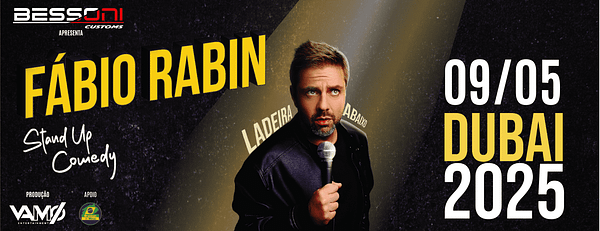 Fabio Rabin - Ladeira Abaixo – Stand-Up Comedy - Shows and Theatrical Plays - Image 3