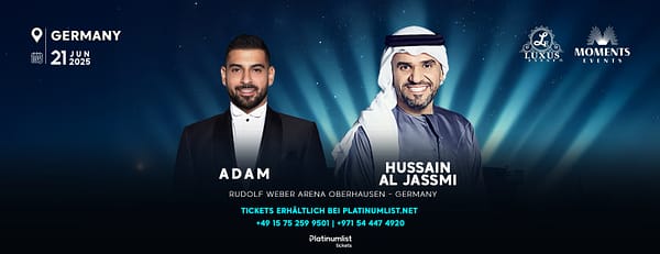 Hussain Al Jassmi & Adam Live at Rudolf Weber Arena in Oberhausen, Germany - Arabic Events - Image 3