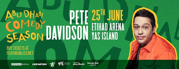 Live Nation Middle East Presents Pete Davidson at Etihad Arena in Abu Dhabi - Comedy Events - Image 3