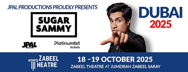 Sugar Sammy Live at Zabeel Theatre, Dubai - Comedy Events - Image 3
