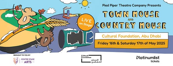 Town Mouse and Country Mouse Live on Stage at Cultural Foundation in Abu Dhabi - Shows and Theatrical Plays - Image 3