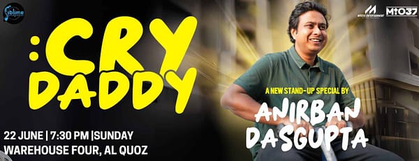Anirban Dasgupta Live in Dubai - Comedy Events - Image 3