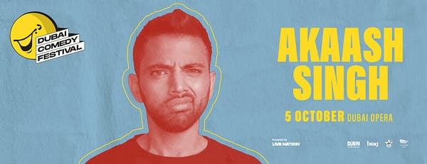 Akaash Singh Live at Dubai Comedy Festival 2025 - Comedy Events - Image 3