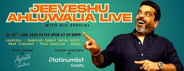 Jeeveshu Ahluwalia Live at Zabeel Theatre in Dubai - Shows and Theatrical Plays - Image 3