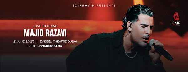 Majid Razavi Live at Zabeel Theatre in Dubai - Persian Events - Image 3