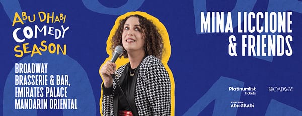 Mina Liccione & Friends in Abu Dhabi - Comedy Events - Image 3