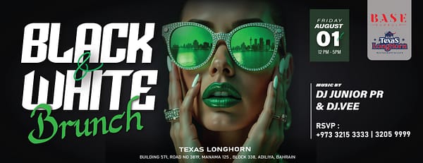 Black and White Brunch at Texas Longhorn, Bahrain - Brunches - Image 3
