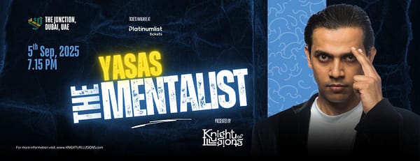 Yasas The Mentalist at The Junction in Dubai - Shows and Theatrical Plays - Image 3