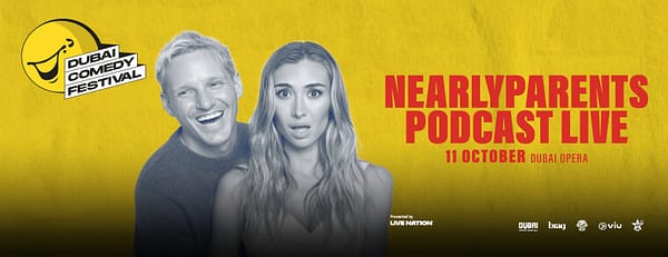 NearlyParents Podcast Live at Dubai Comedy Festival 2025 - Dubai Comedy Festival - Image 3