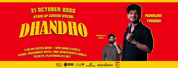 Dhandho - A Stand-Up Comedy Show ft. Munawar Faruqui in Muscat - Shows and Theatrical Plays - Image 3
