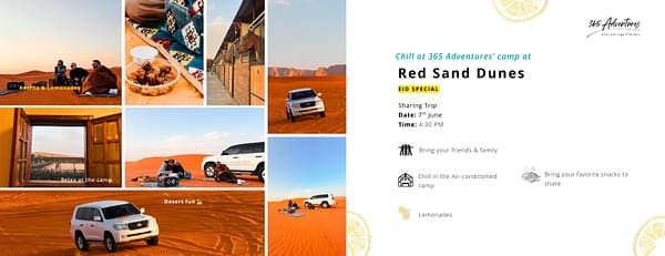 Eid Special: Shared Red Sands Safari + Camp Visit - Experiences - Image 3