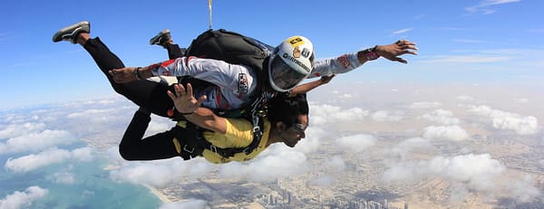 Tandem Skydive Palm Drop Dubai with Free Yacht Experience - Skydive Dubai - Image 3