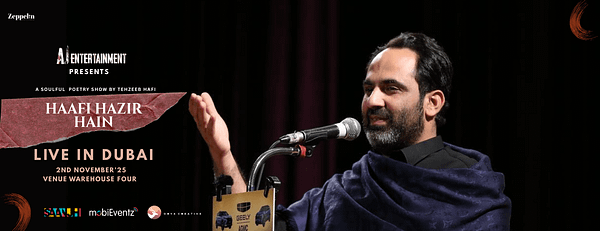Haafi Hazir Hain by Tehzeeb Haafi at Warehouse Four in Dubai - Concerts - Image 3