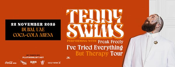 Teddy Swims Live at Coca-Cola Arena in Dubai - Concerts - Image 3