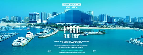 Hybrid Pool & Beach Party at The Art Hotel & Resort - Nightlife - Image 3