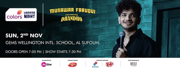 Colors Laughter Night ft. Munawar Faruqui in Dubai - Shows and Theatrical Plays - Image 3