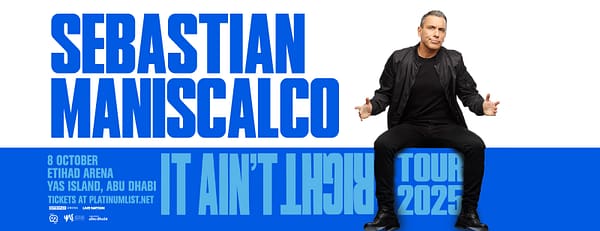 Sebastian Maniscalco: It Ain’t Right Tour at Etihad Arena - Shows and Theatrical Plays - Image 3