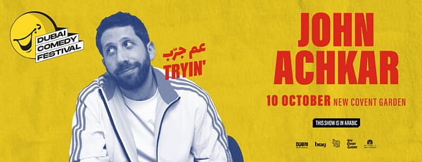 John Achkar Live at Dubai Comedy Festival - Dubai Comedy Festival - Image 3