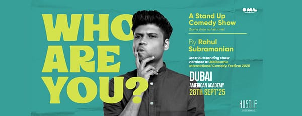 Who Are You? - A Stand Up Comedy Show ft. Rahul Subramanian - Shows and Theatrical Plays - Image 3