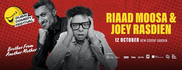 Brother from Another Mother: Riaad Moosa & Joey Rasdien Live at Dubai Comedy Festival 2025 - Dubai Comedy Festival - Image 3
