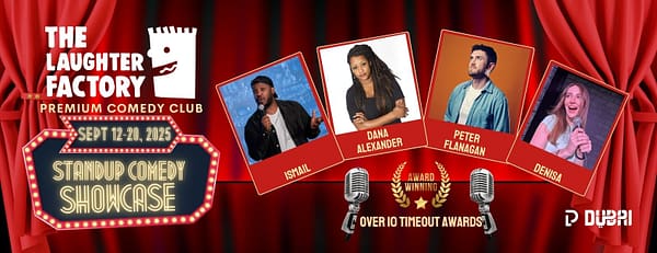 The Laughter Factory September 2025 in Dubai and Abu Dhabi - Comedy Events - Image 3