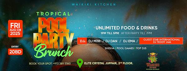 Tropical Pool Party Brunch at Waikiki Kitchen - Brunches - Image 3