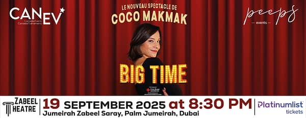 Big Time Comedy by Coco Makmak at Zabeel Theatre, Dubai - Comedy Events - Image 3