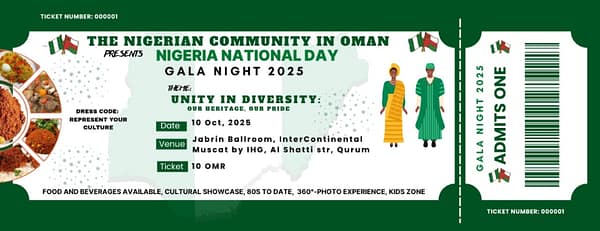 Nigeria National Day: Gala Night 2025 - Dining Experiences - Image 3