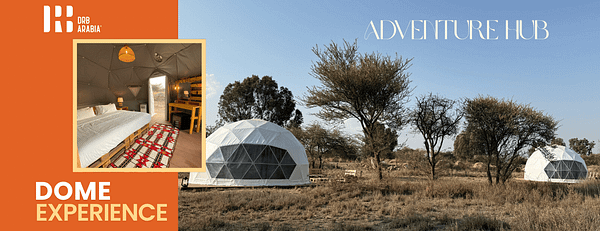 Stay Beneath the Stars with our Dome Experience - A Luxury Camping Experience in Al Dalghan Park - Adventure Hub - Image 3