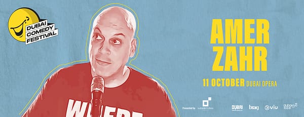 Amer Zahr Live at Dubai Comedy Festival 2025 - Dubai Comedy Festival - Image 3