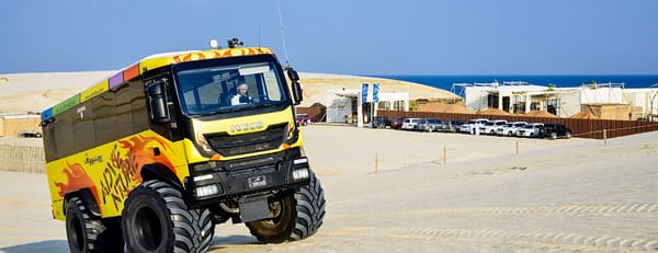 Monster Bus Tour in the Desert with Day Pass at Al Majles Resort - Sightseeing and Tours - Image 3