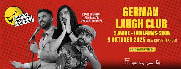 German Laugh Club 5-Year Anniversary Live at Dubai Comedy Festival - Dubai Comedy Festival - Image 3