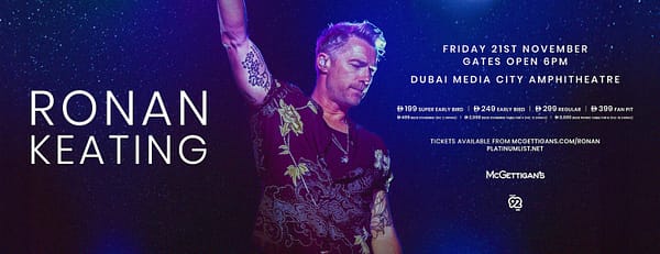 Ronan Keating Live in Dubai - Concerts - Image 3