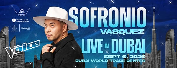 Sofronio Vasquez Live in Dubai World Trade Center - Concerts - Image 3