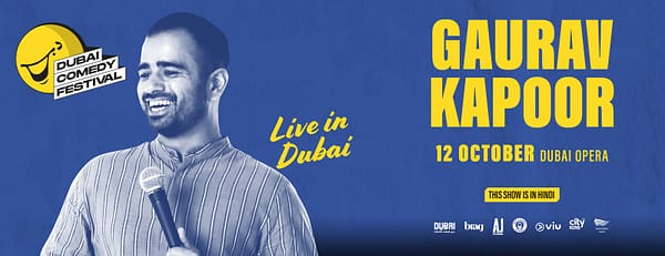Gaurav Kapoor Live at Dubai Comedy Festival 2025 - Dubai Comedy Festival - Image 3