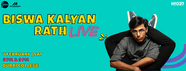 Biswa Kalyan Rath Live in Dubai 2026 - Shows and Theatrical Plays - Image 3