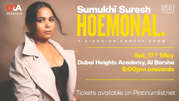 Hoemonal by Sumukhi Suresh in Dubai - Comedy Events - Image 2