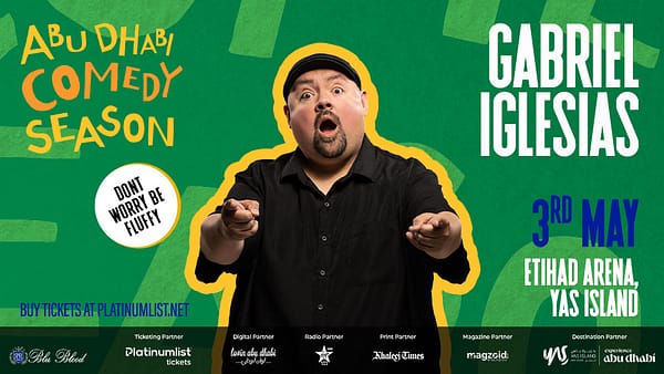 Gabriel Iglesias' -  Don't Worry Be Fluffy at Etihad Arena in Abu Dhabi - Comedy Events - Image 2