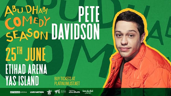 Live Nation Middle East Presents Pete Davidson at Etihad Arena in Abu Dhabi - Comedy Events - Image 2