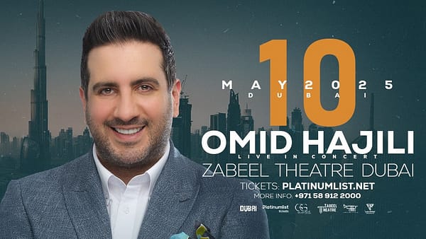 Omid Hajili Live at Zabeel Theatre in Dubai - Persian Events - Image 2
