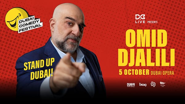 DXB Live presents Omid Djalili at Dubai Opera - Dubai Comedy Festival - Image 2