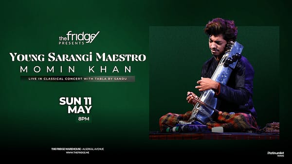 The Fridge Presents: Young Sarangi Maestro Momin Khan in Dubai - Concerts - Image 2