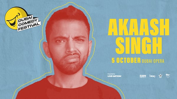 Akaash Singh Live at Dubai Comedy Festival 2025 - Comedy Events - Image 2