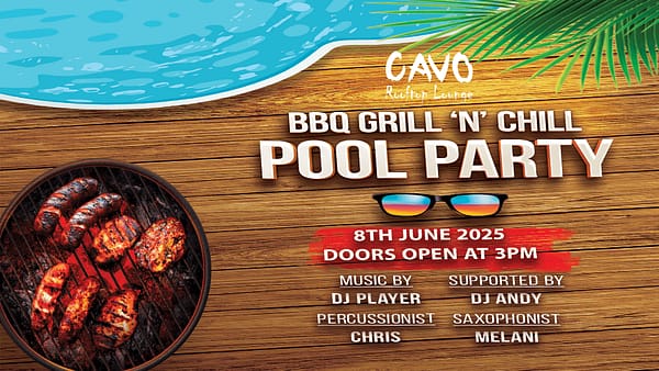 BBQ Grill & Chill Pool Party at Cavo Rooftop Bahrain - Dining Experiences - Image 2